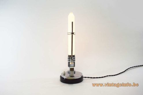 Art Deco Candlestick Table Lamp 6