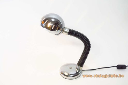 Chromed Gooseneck Desk Lamp 2