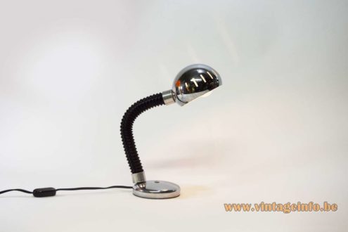 Chromed Gooseneck Desk Lamp 6