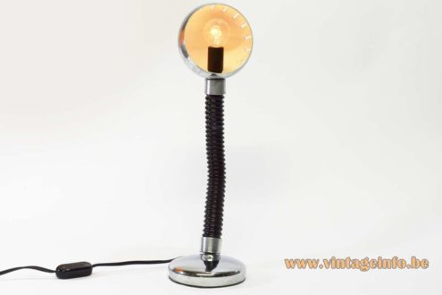 Chromed Gooseneck Desk Lamp 7