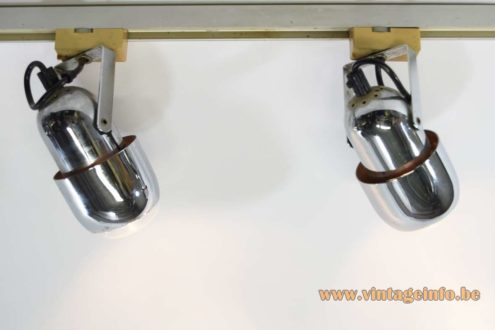 Mid Century Chromed Spotlights 4