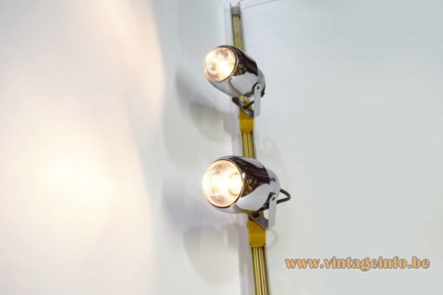 Mid Century Chromed Spotlights 5
