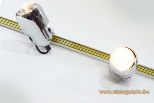 Mid Century Chromed Spotlights 6