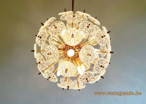 Val Saint Lambert Sputnik Chandelier 4