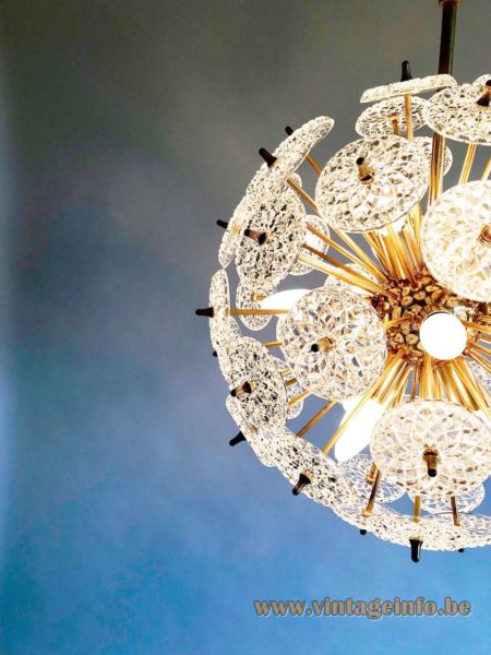 Val Saint Lambert Sputnik Chandelier 5