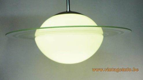 1930s Saturn Pendant Lamp 7