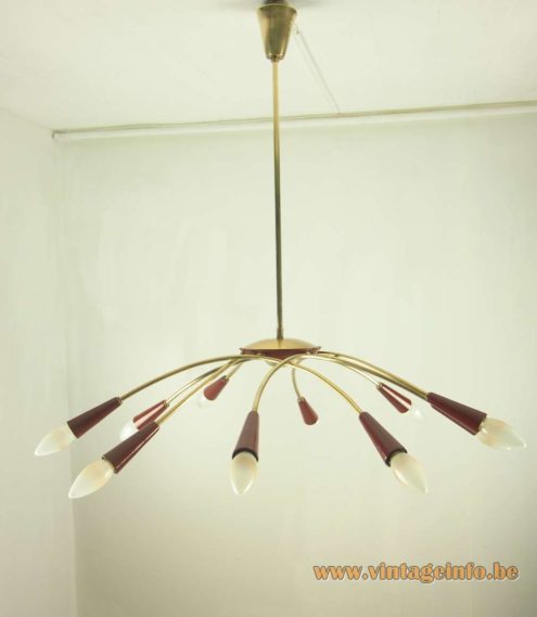 1950s Spider Chandelier 1