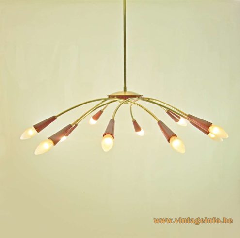 1950s Spider Chandelier 2