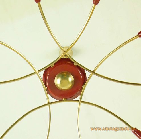 1950s Spider Chandelier 4