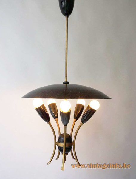 1950s Uplighter Pendant Lamp 1