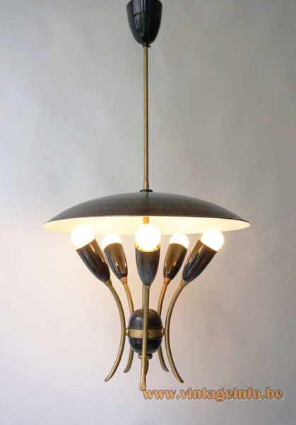1950s Uplighter Pendant Lamp 2