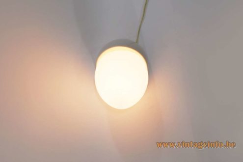 Bo Niko White Bakelite Wall Lamp 5