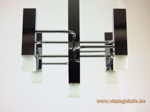 Boulanger Square Tubes Chandelier 2