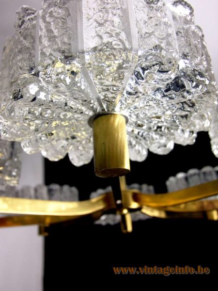 Doria Ice Glass Chandelier 2