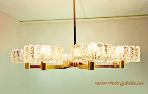 Doria Ice Glass Chandelier 3