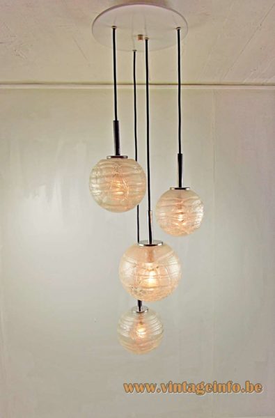 Doria Snowball Cascading Chandelier 3
