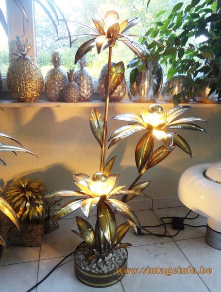 Maison Jansen Flower Floor Lamp 1