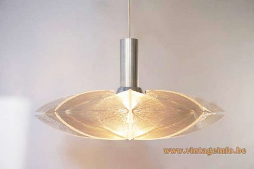 Paul Secon Nylon Thread Pendant Lamp 3
