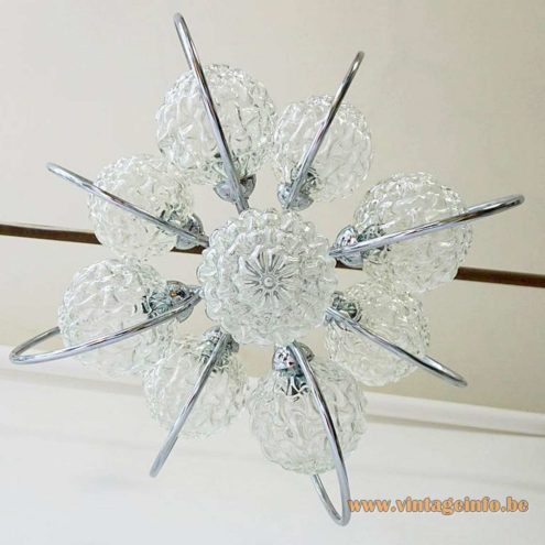 Sputnik Globes Chandelier 4