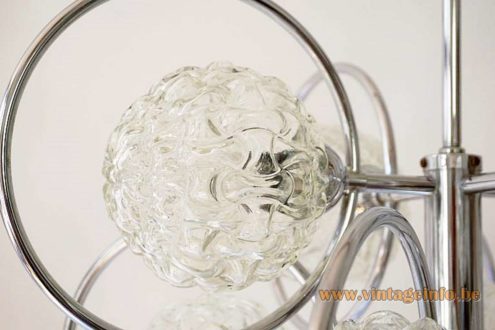 Sputnik Globes Chandelier 5