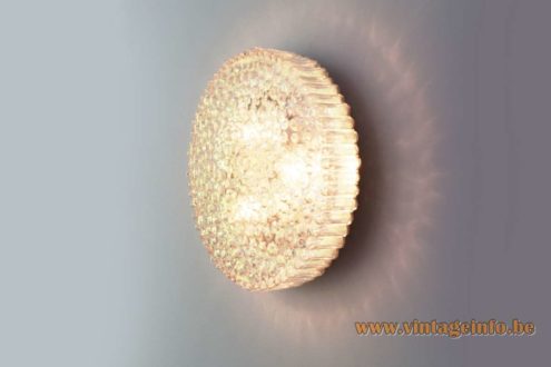 Staff Bubble Glass Flush Mount 6