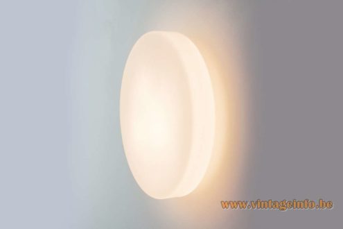 Staff Opaque Glass Flush Mount 5