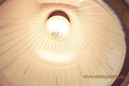 1950s Caged Pendant Lamp 5