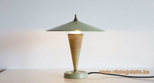1950s VEB Leuchtenbau Table Lamp 8