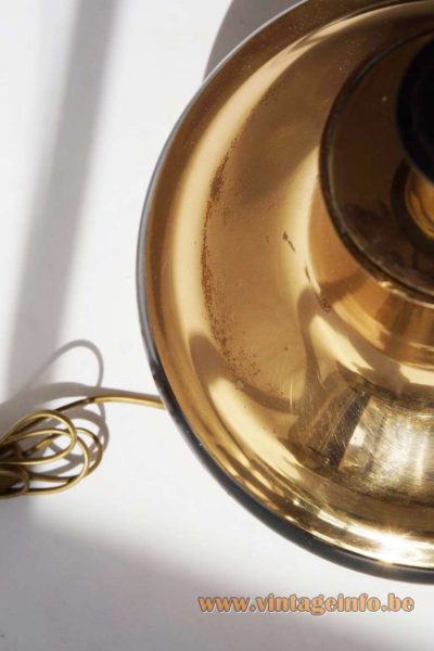 Bruno Gambone Brass Table Lamp 4