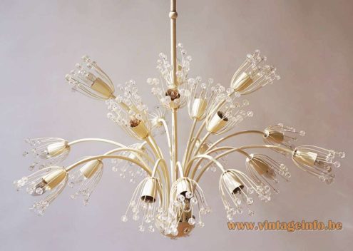 Emil Stejnar Flowers Chandelier 1