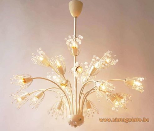 Emil Stejnar Flowers Chandelier 4