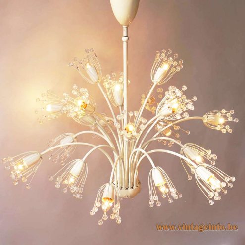 Emil Stejnar Flowers Chandelier 6