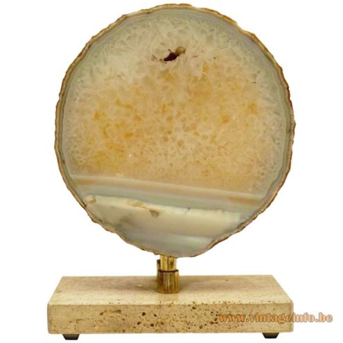 Pierre Faveere Agate Table Lamp 1