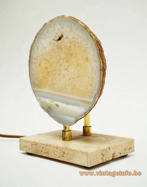 Pierre Faveere Agate Table Lamp 2