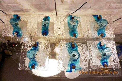 Toni Zuccheri Venini Wall Lamps 1