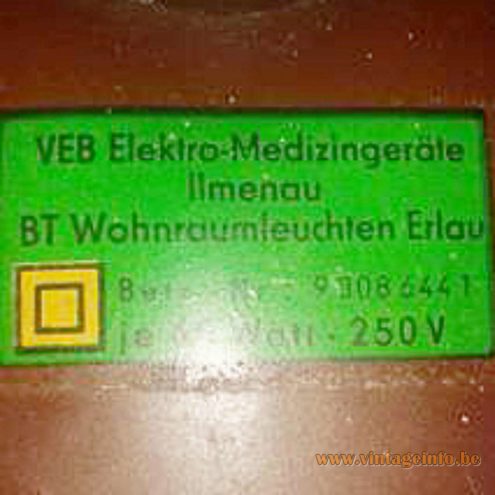 VEB Wohnraumleuchten Sputnik Globes Chandelier 1