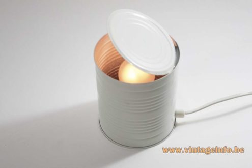 Vrieland Design Tin Can Table Lamp 2