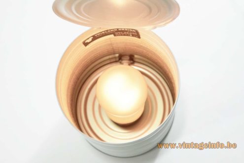 Vrieland Design Tin Can Table Lamp 8