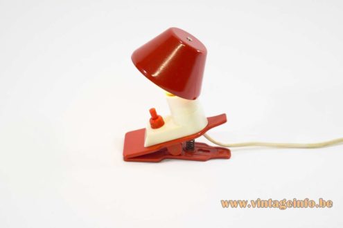 1960s Vimar Plastic Clamp Lamp 4