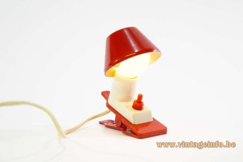1960s Vimar Plastic Clamp Lamp 6
