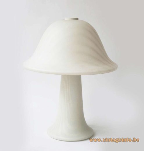 1970s Peill Putzler Mushroom Table Lamp 1