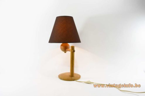 Aneta Pinewood Table Lamps 4