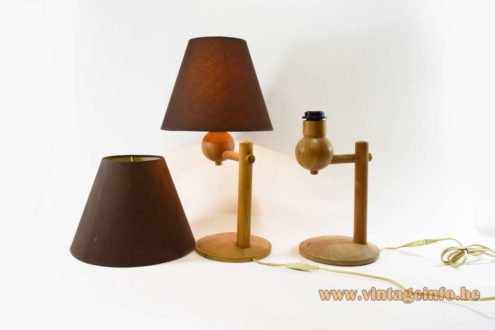 Aneta Pinewood Table Lamps 5
