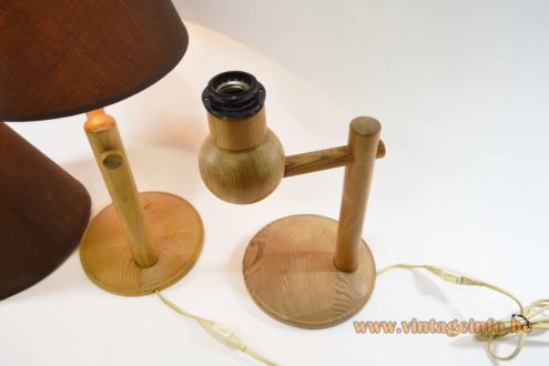 Aneta Pinewood Table Lamps 6