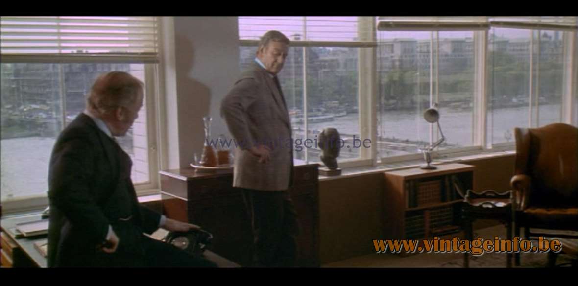 Anglepoise Model 90 Task Light used as a prop in the film Brannigan (1975) - Lamps in the movies!