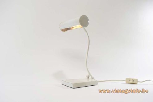 Anvia 1980s White Desk Lamp 1