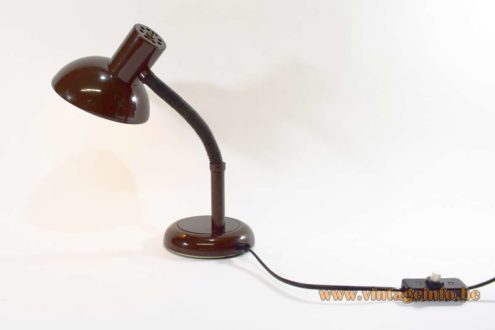 Brown 1970s Desk Lamp 6
