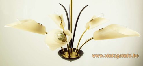 Calla Flowers Chandelier 1