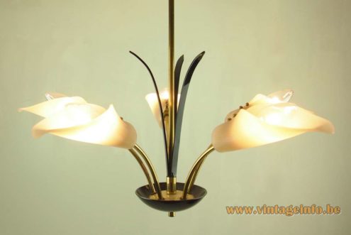 Calla Flowers Chandelier 4