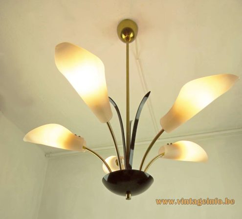 Calla Flowers Chandelier 5